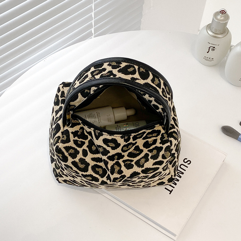 Leopard Makeup Bag Luxury  Lar - Luxury Skincare China 评论和价格