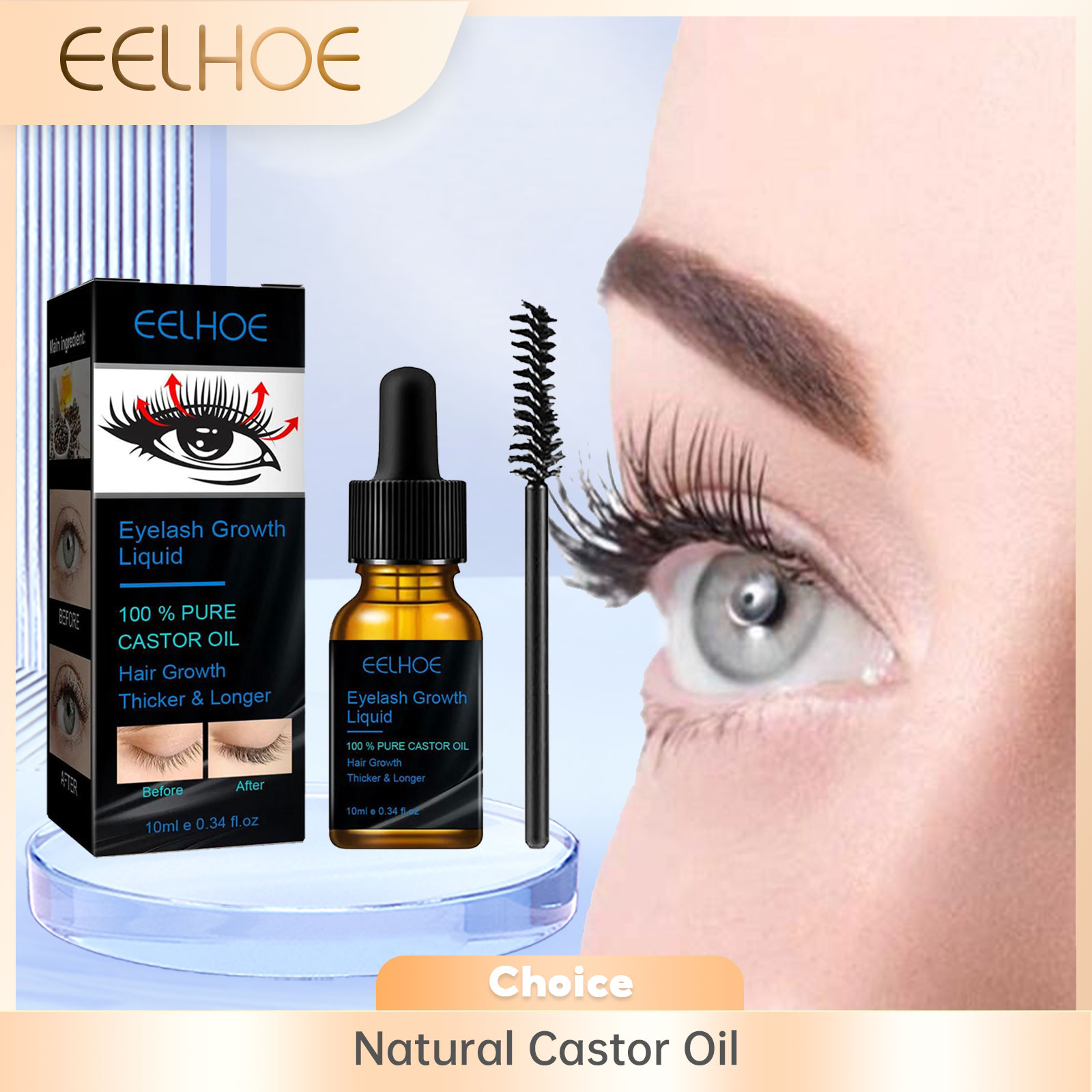 Castor Oil Eyelash Growth Seru - Growth Factor Serum 评论和价格